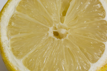 Halved lemon.