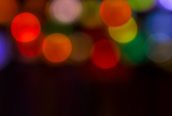 Fototapeta premium Colorful background with defocused lights