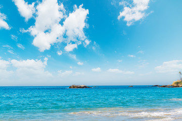 blue sea in Laguna Beach