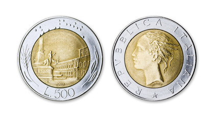 500 Lire, Italia
