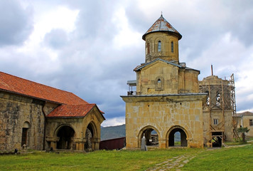 Fototapeta na wymiar Orthodox monastery Gelati near Kutaisi - Georgia