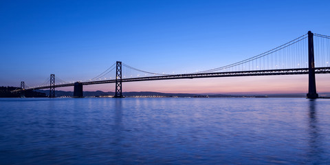 Fototapeta na wymiar Oakland Bay Bridge, San Francisco, California