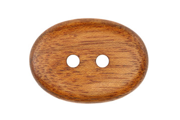 Wooden clothes button