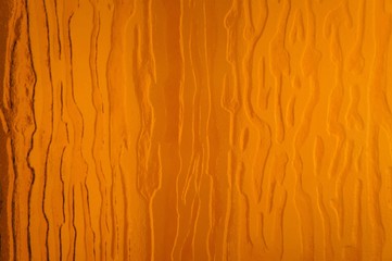 Orange background abstract grooves