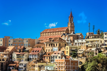 Fototapeta na wymiar Panorama of Antananarivo