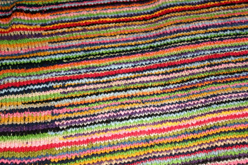 Knitted Colours stripe jumper