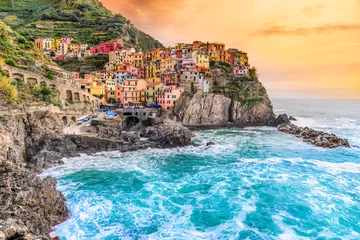 Keuken foto achterwand Liguria Manarola, Nationaal Park Cinque Terre, Ligurië, Italië