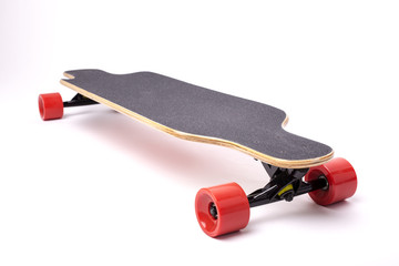 longboard isolated on white background © lukaspuchrik