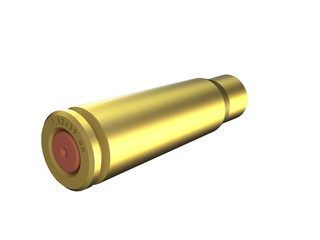 Cartridge of the AK-47 - Bullet 7.62x39mm  (3D model)