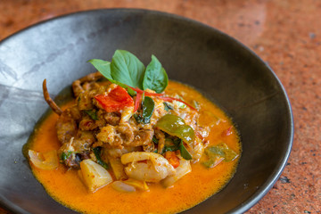 Curry Soft crab