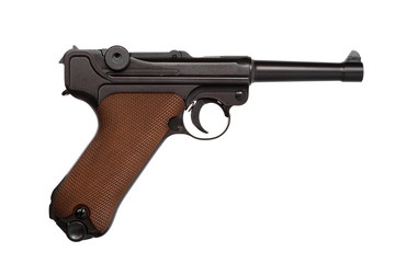 gun isolated / пистолет на белом фоне