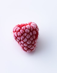Frozen raspberry
