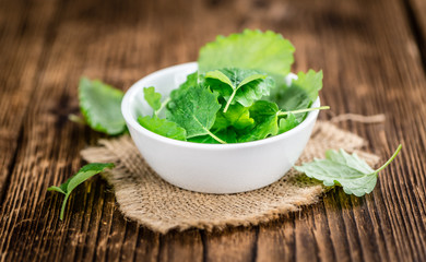 Portion of Melissa (selective focus)