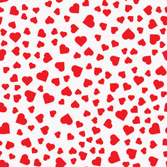 seamless pattern with hearts