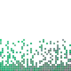 abstract vector square pixel mosaic background
