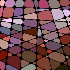 abstract vector stained-glass mosaic background