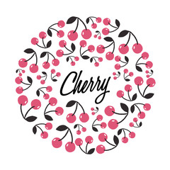 Seamless Doodle Fruit Background Pattern : Vector Illustration