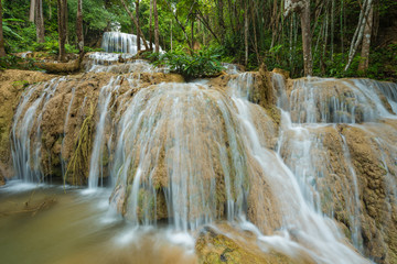 Mae Gae waterfall is located in Ngao district, Lampang province, Thailand. This waterfall is the...