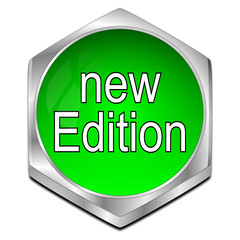 New Edition Button - 3D illustration