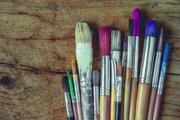Fototapeta premium Brushes for painting