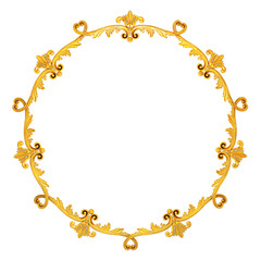 gold wreath