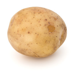 new potato tuber isolated on white background cutout