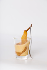 pear zabaglione