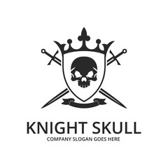 Knight skull logo.  - 132605019