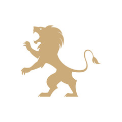 Lion logo template 
