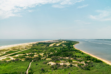 Fire Island Lighthouse at Robert Moses on Long Island, New York
