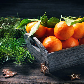 Christmas tangerines