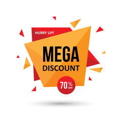 Mega discount geometric design
