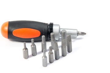 Fototapeta premium Hand tools isolated on a white background