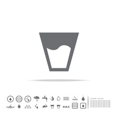 glass of water icon