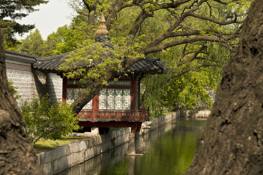 Gyeonghoeru Pavilion of Gyeongbokgung Palace, Seoul, South Korea