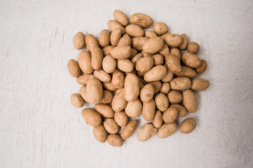 Fototapeta na wymiar Roasted cashew nuts
