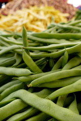 Bohnen zum Verkauf