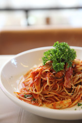 Spaghetti bolognese beef sauce