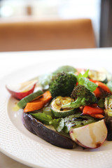 grilled vegetables with balsamic