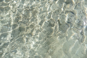 Seegrünes Wasser
