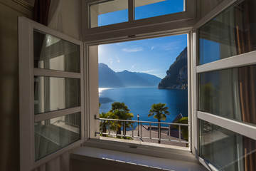 La finestra sul lago di Garda