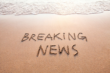 breaking news.
