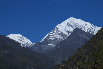 Fototapeta na wymiar Nangapa Valley Everest Himalaya Nepal