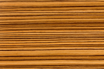 Natural African Zingana (zebrano) wood texture. © Dmytro Synelnychenko