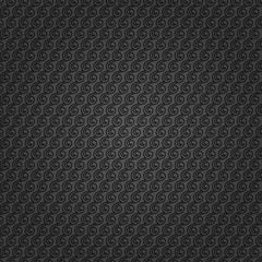 Seamless vector ornament. Modern background. Geometric pattern with repeating dark wavy elements