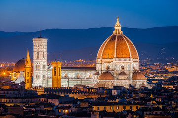 Obraz premium Duomo of Santa Maria Del Fiore in Florence (Saint Mary of Flower)