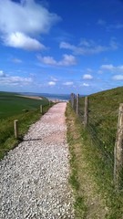 Sentier vers la plage
