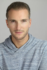 Fototapeta premium Portrait d' un homme européen 