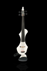 Naklejka premium Electric violin isolated