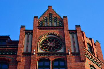 Katowice - ceglana kamienica © ChemiQ